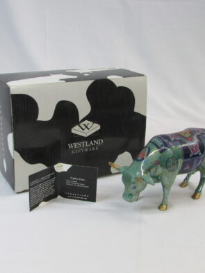 COW PARADE by WESTLAND "Celtic Cow" #7316 WITH BOX