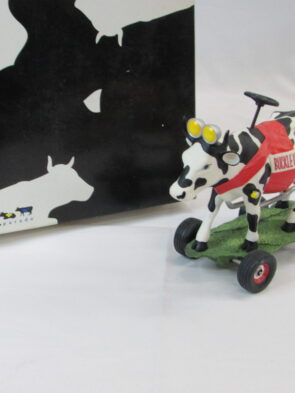 COW PARADE by WESTLAND "Buckle Up Betsy" #9144 WITH BOX