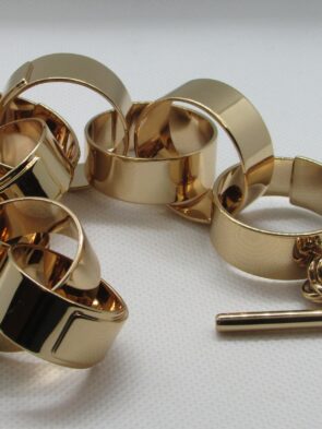 Tory Burch Circle Link Chain Bracelet