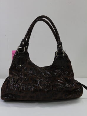 New Directions Vintage Brown PVC Shoulder Bag