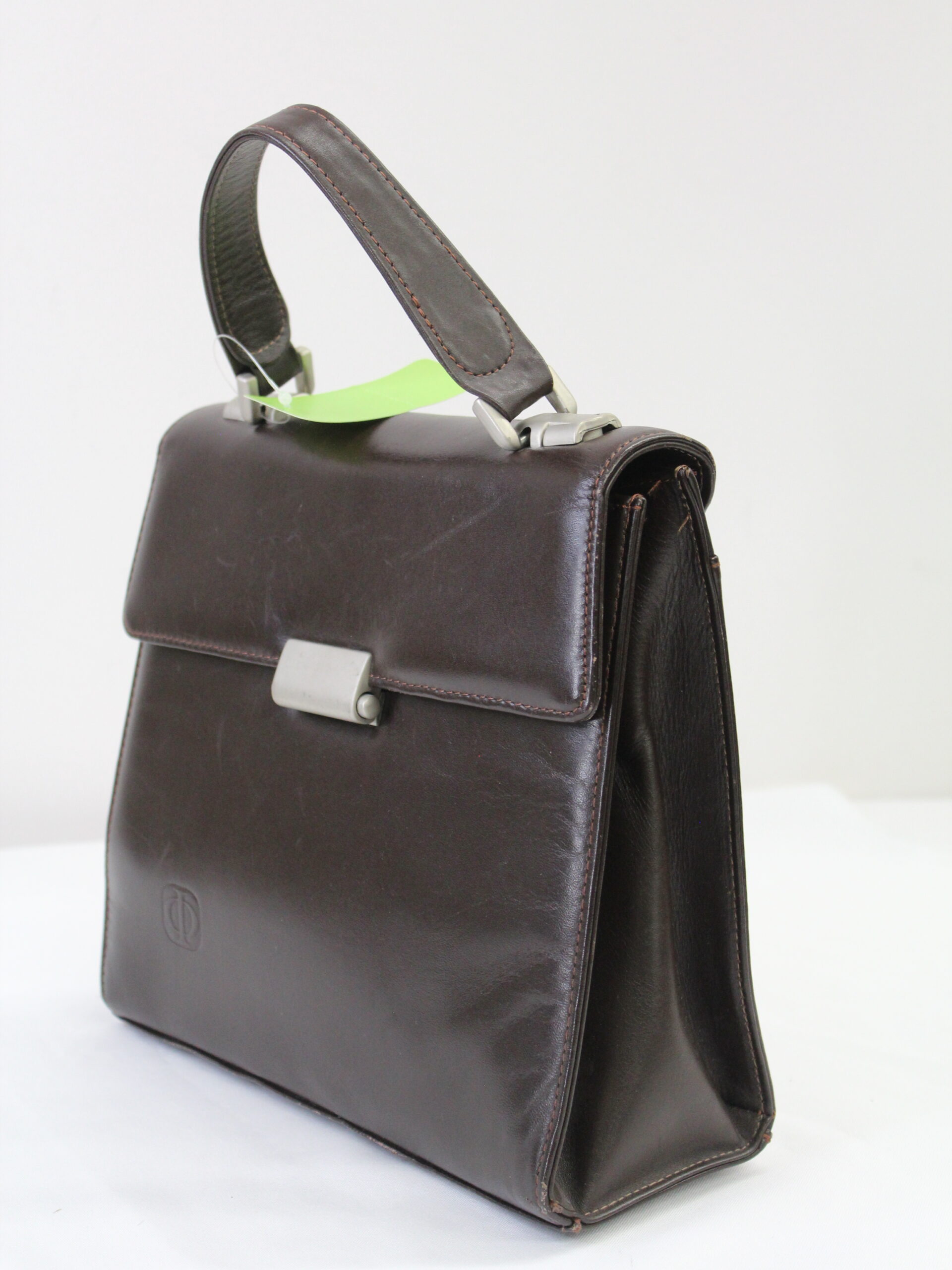 Unbranded Vintage Brown Top Handle Bag Purse - Image 6