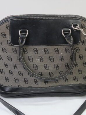 Dooney & Bourke Vintage Gray Shoulder Bag with Strap