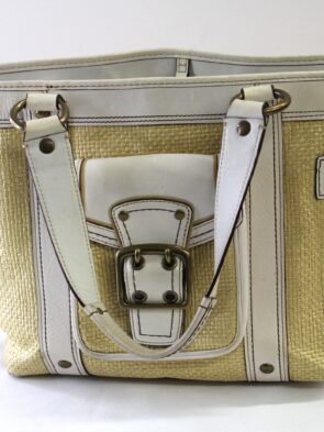 Coach Vintage Wicker Shoulder Bag