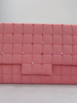 Diane Gillman Pink Pillow Shoulder Bag with Chain Strap
