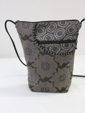 Maruca Gray Vintage Bucket Purse
