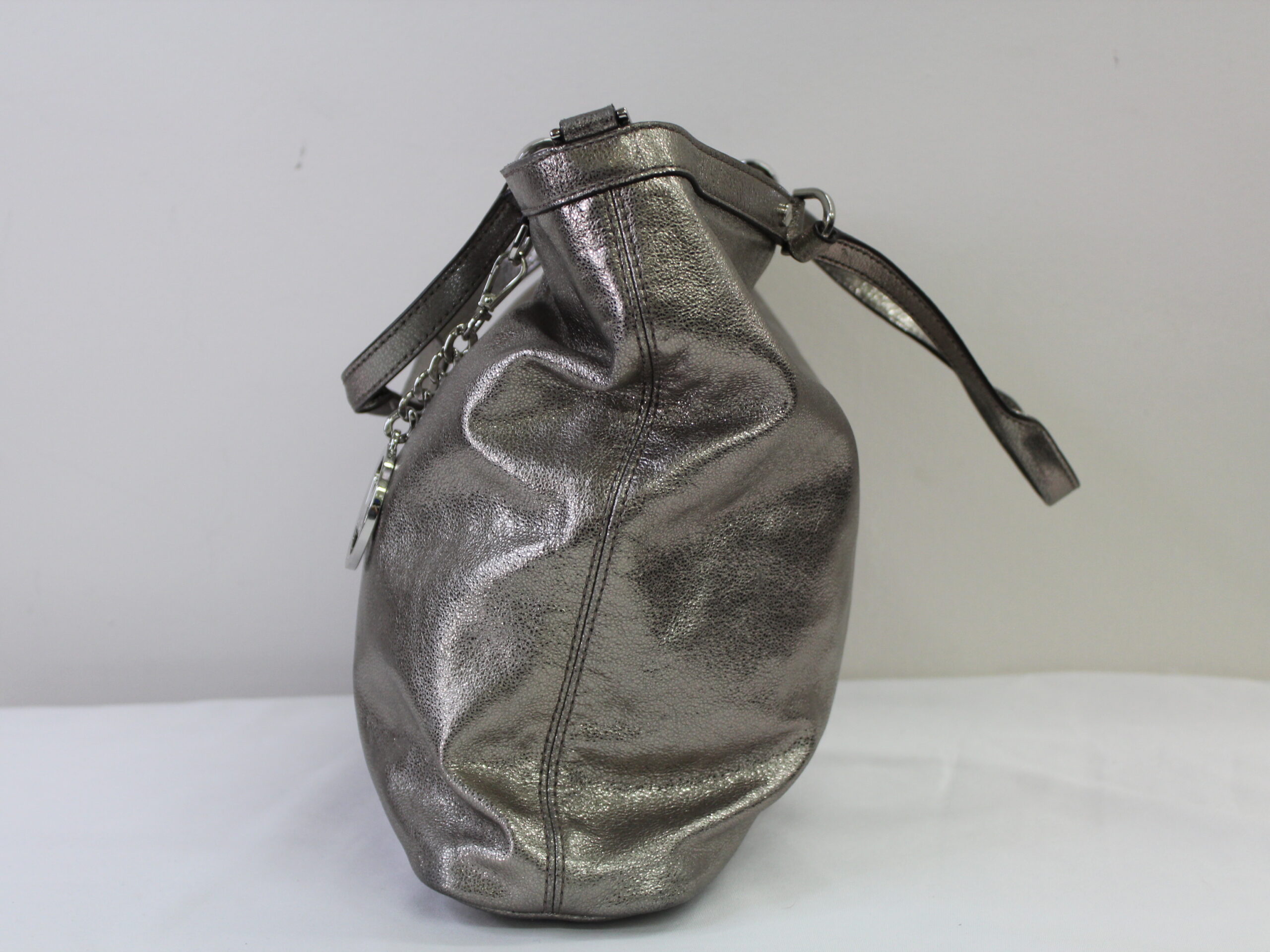 Michael Kors Vintage Silver Shoulder Bag - Image 2