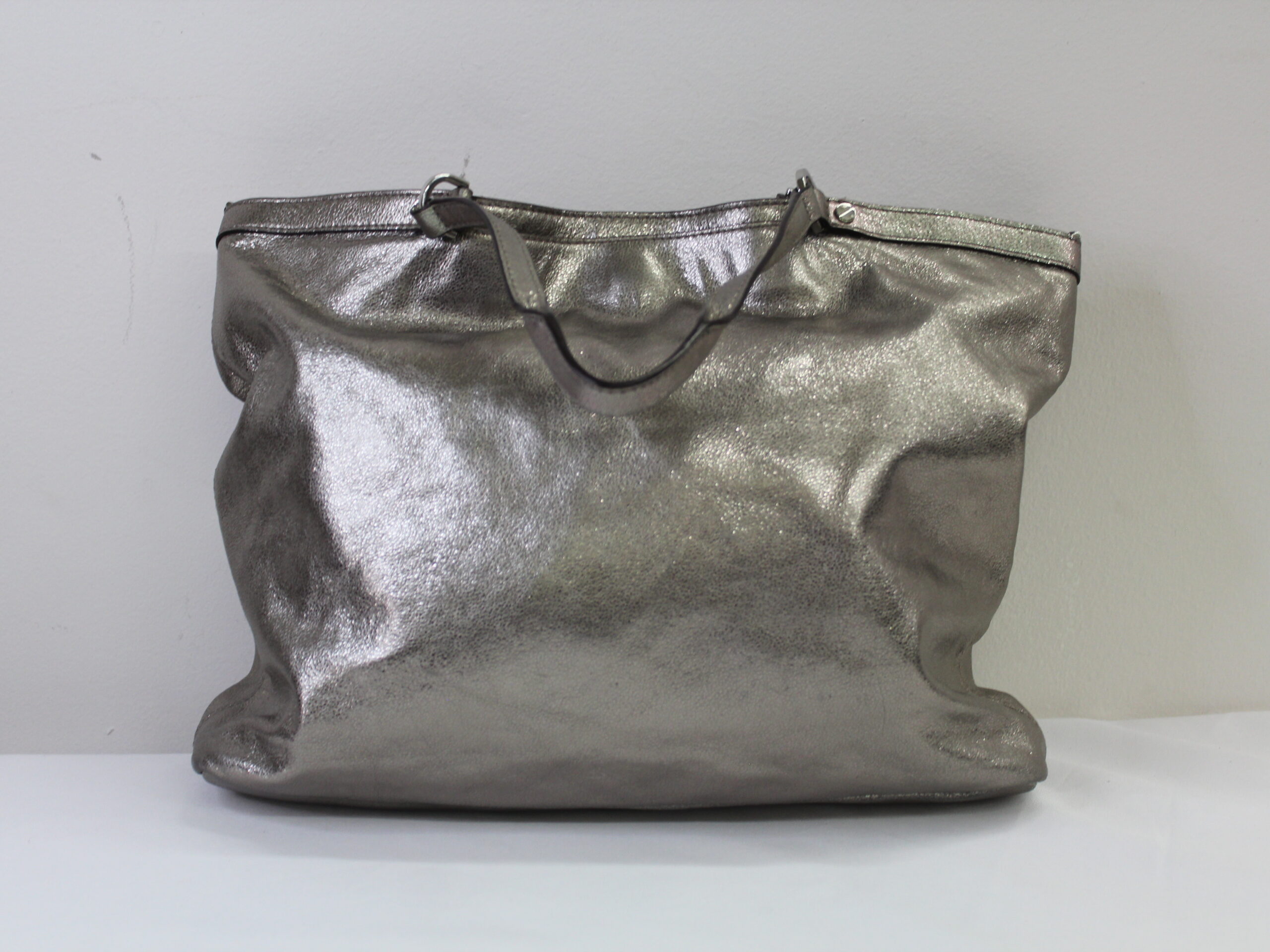 Michael Kors Vintage Silver Shoulder Bag - Image 3