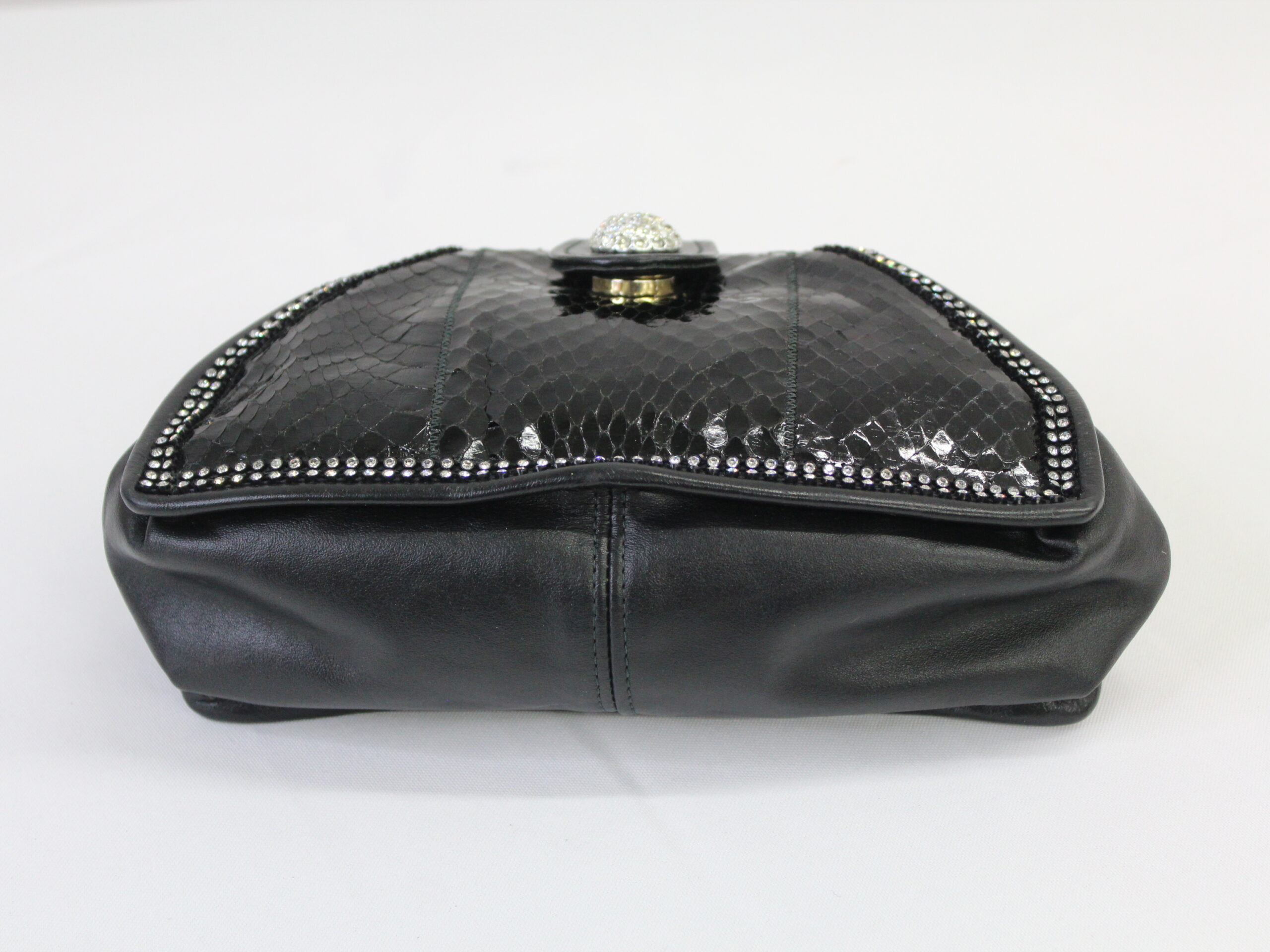 VST Vintage PVC Black Crossbody Purse - Image 5