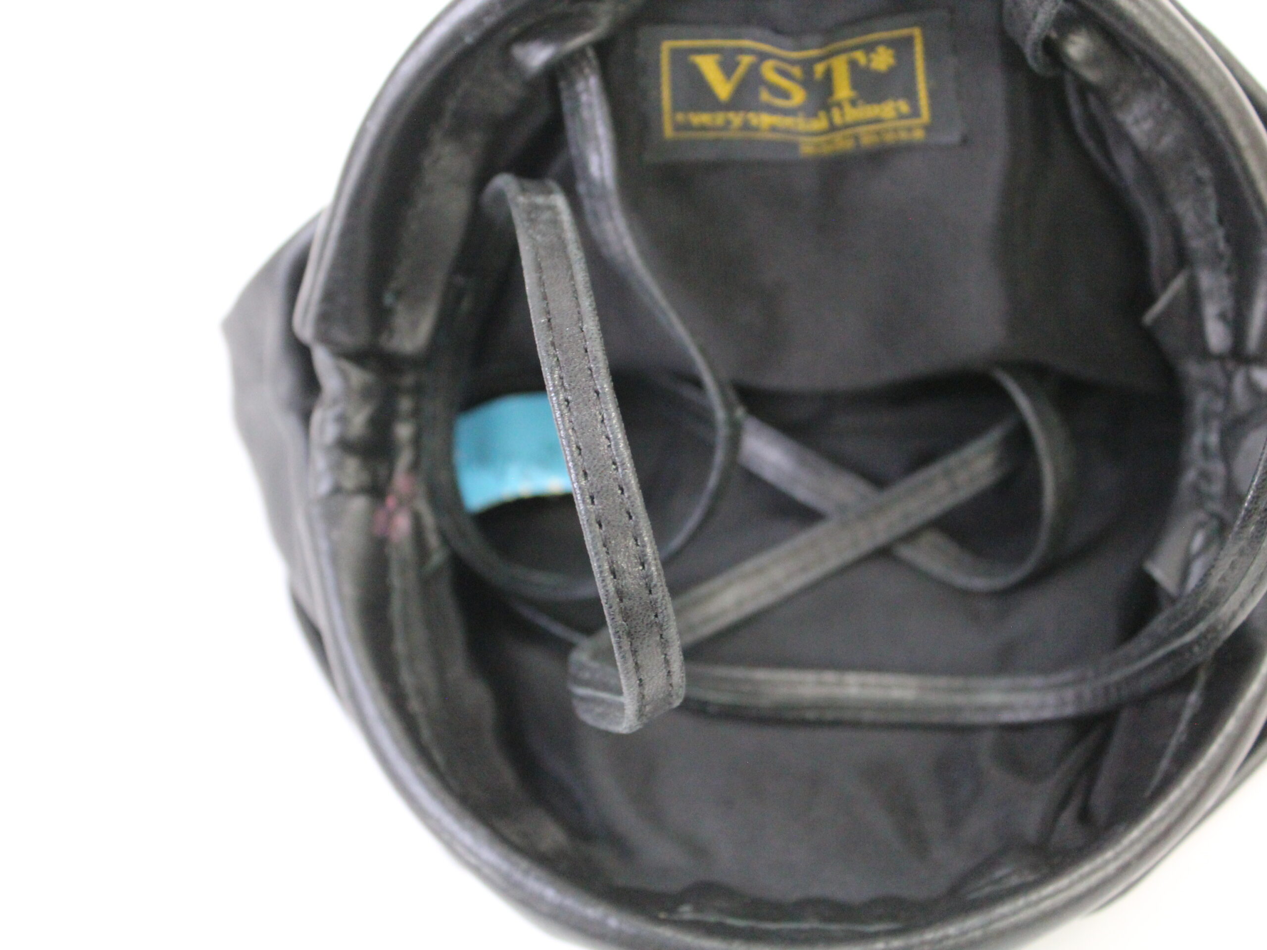 VST Vintage PVC Black Crossbody Purse - Image 6