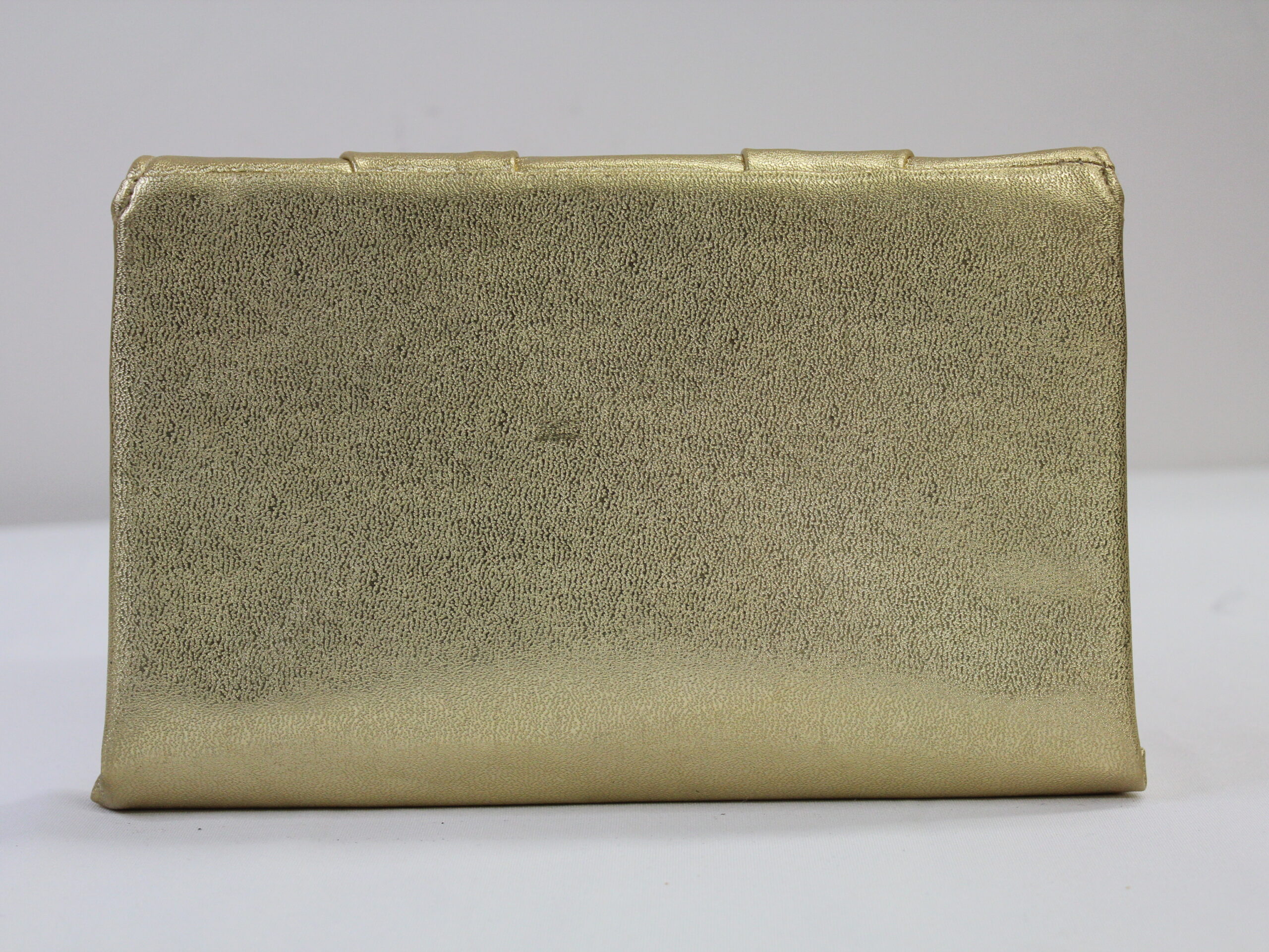Unbranded Medium Gold Envelope Evening Bag - Image 2