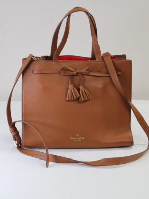 Kate Spade Brown Leather Tote