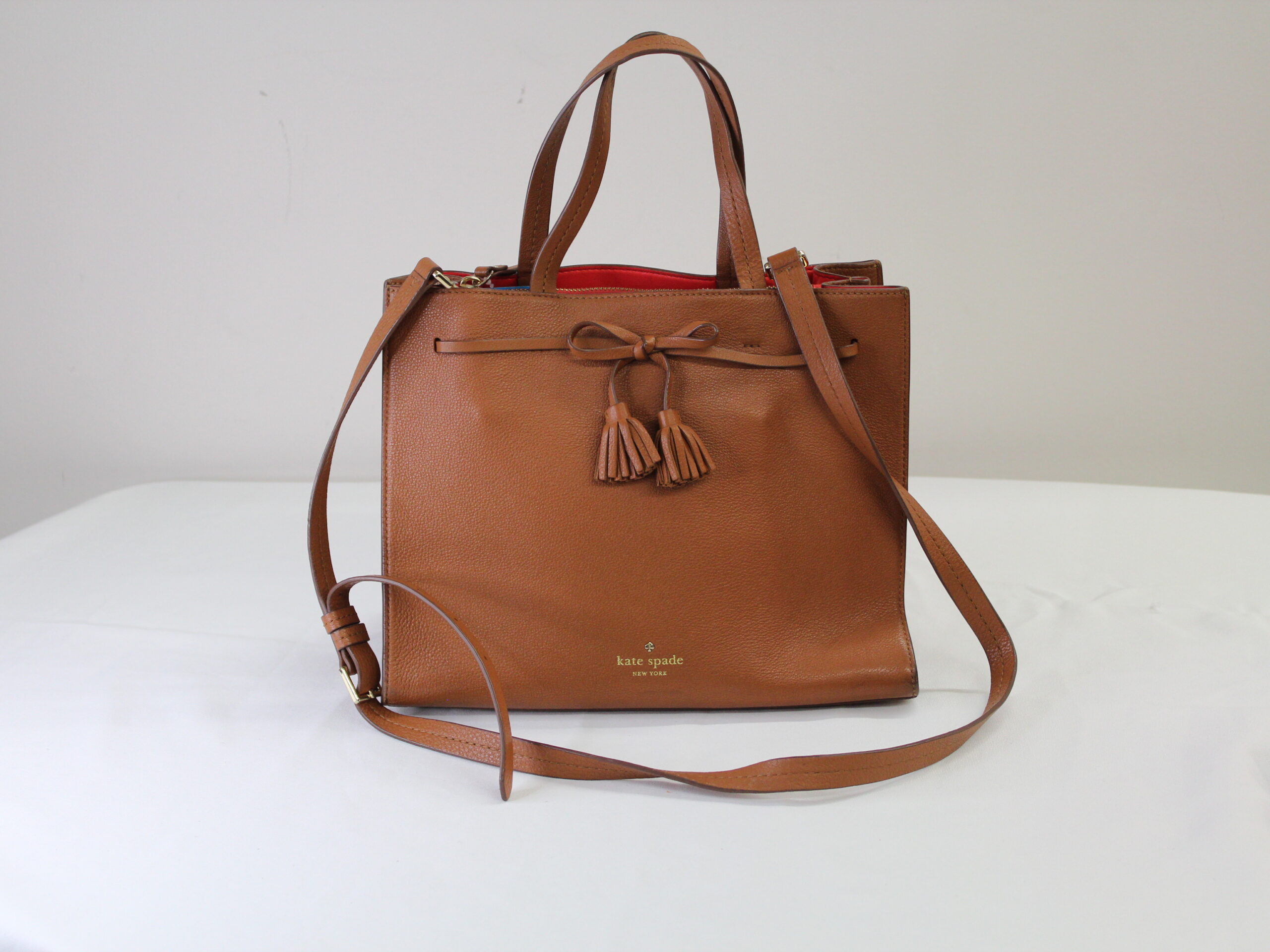 Kate Spade Brown Leather Tote