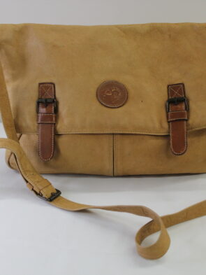 Unbranded Genuine Leather Crossbody Briefcase