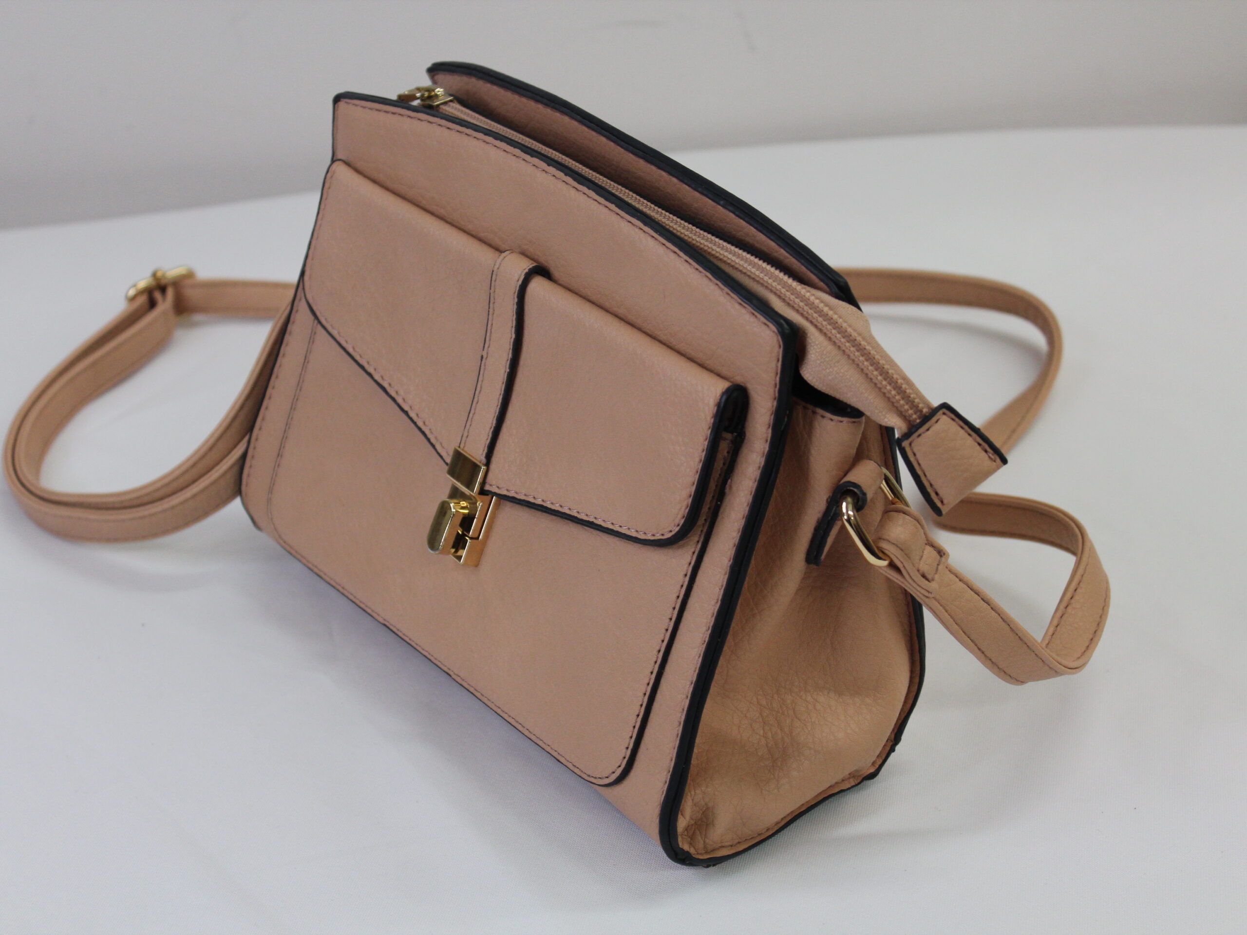 Unbranded Crossbody Tan Purse - Image 2