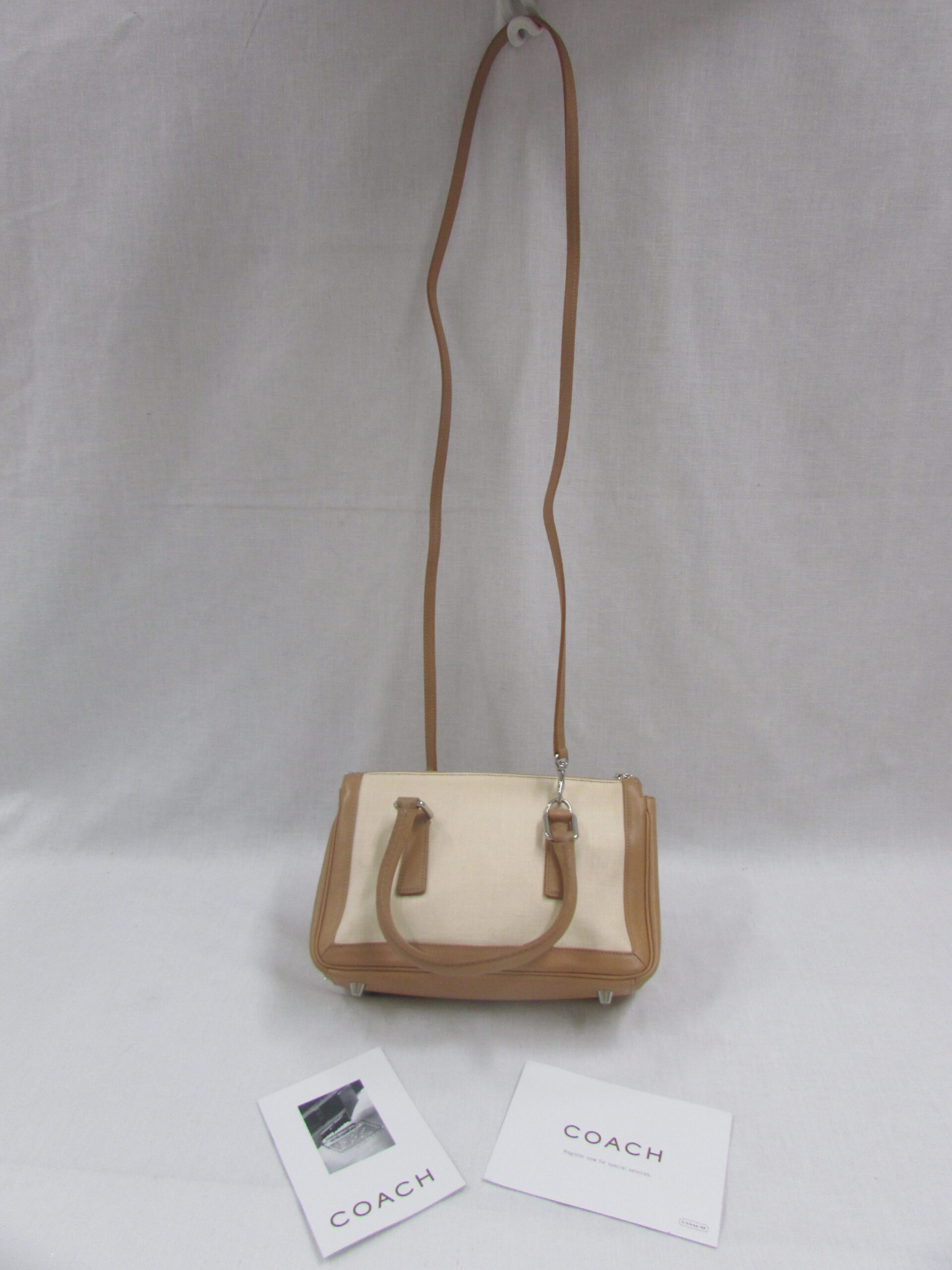 Coach, Vintage Small Tote Bag Purse - Image 8