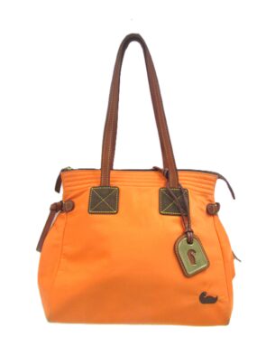 Dooney & Bourke Dual Handle Nylon Satchel