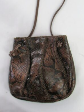 Sharif Vintage Brown Leather Crossbody Bag