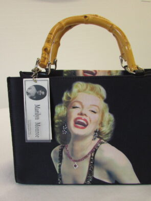Marilyn Monroe Vintage Multi Picture Fabric Tote`