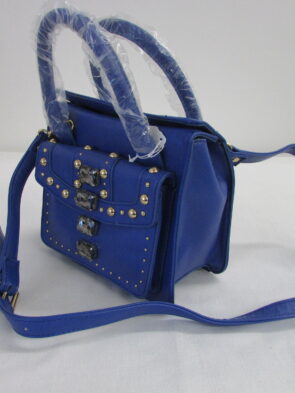June Ambrose Vintage Blue Mini Tote