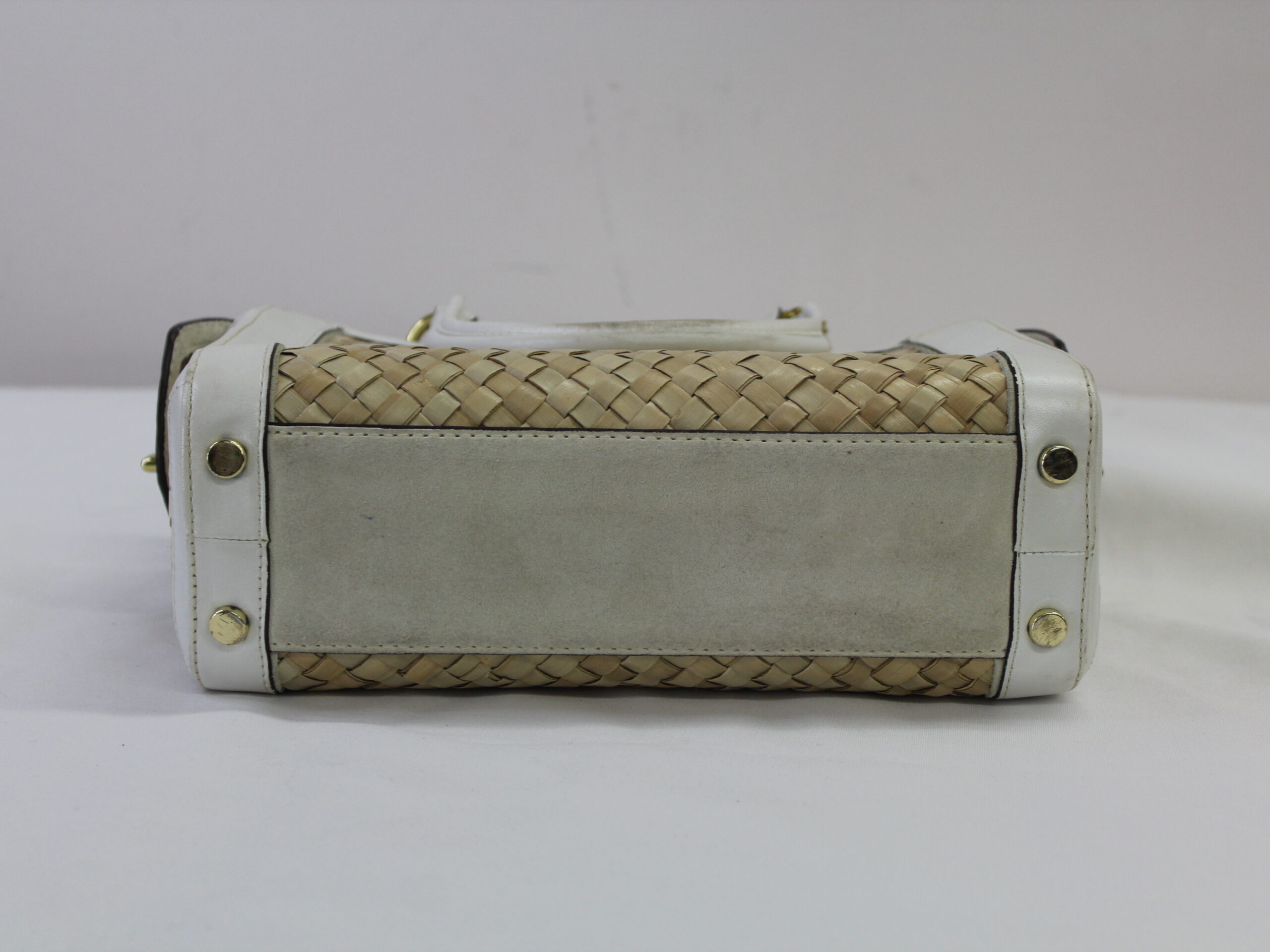 Coach Vintage Wicker Shoulder Bag Purse - Image 4