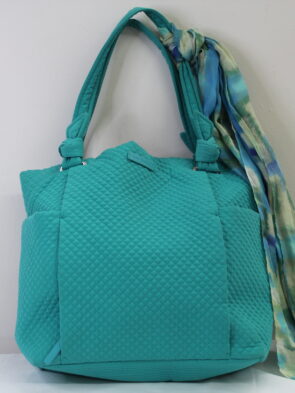 Vera Bradley Vintage Aqua Tote