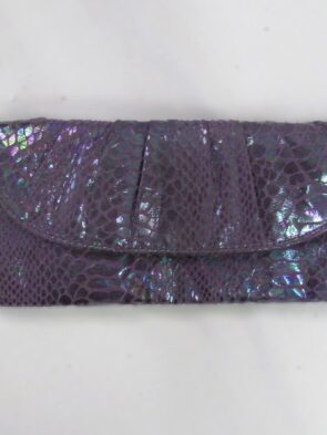 Vintage Purple Wristlet Purse