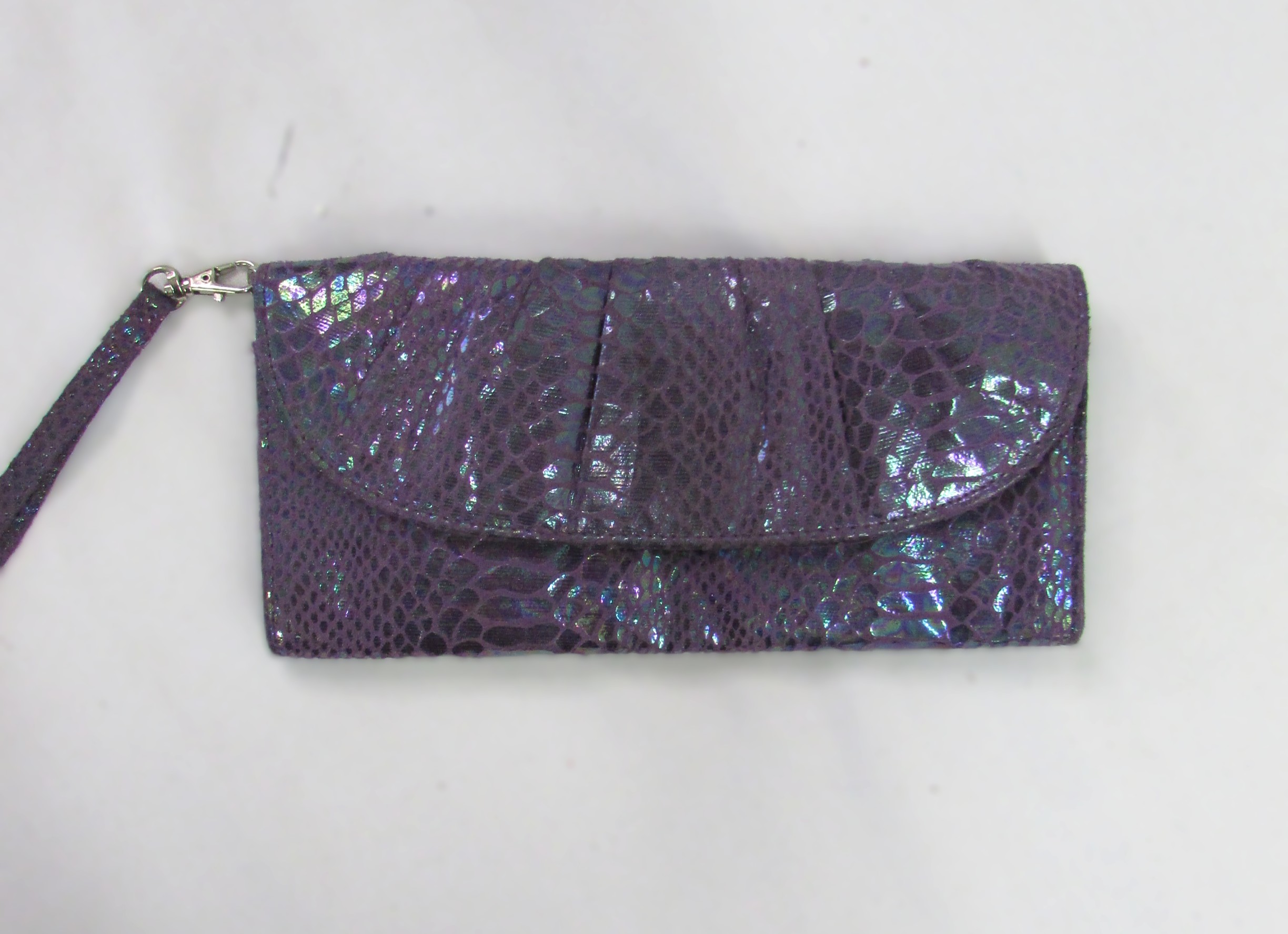 Vintage Purple Wristlet Purse