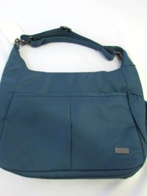 Pacsafe Sling Anti Theft  Teal Blue Crossbody Bag