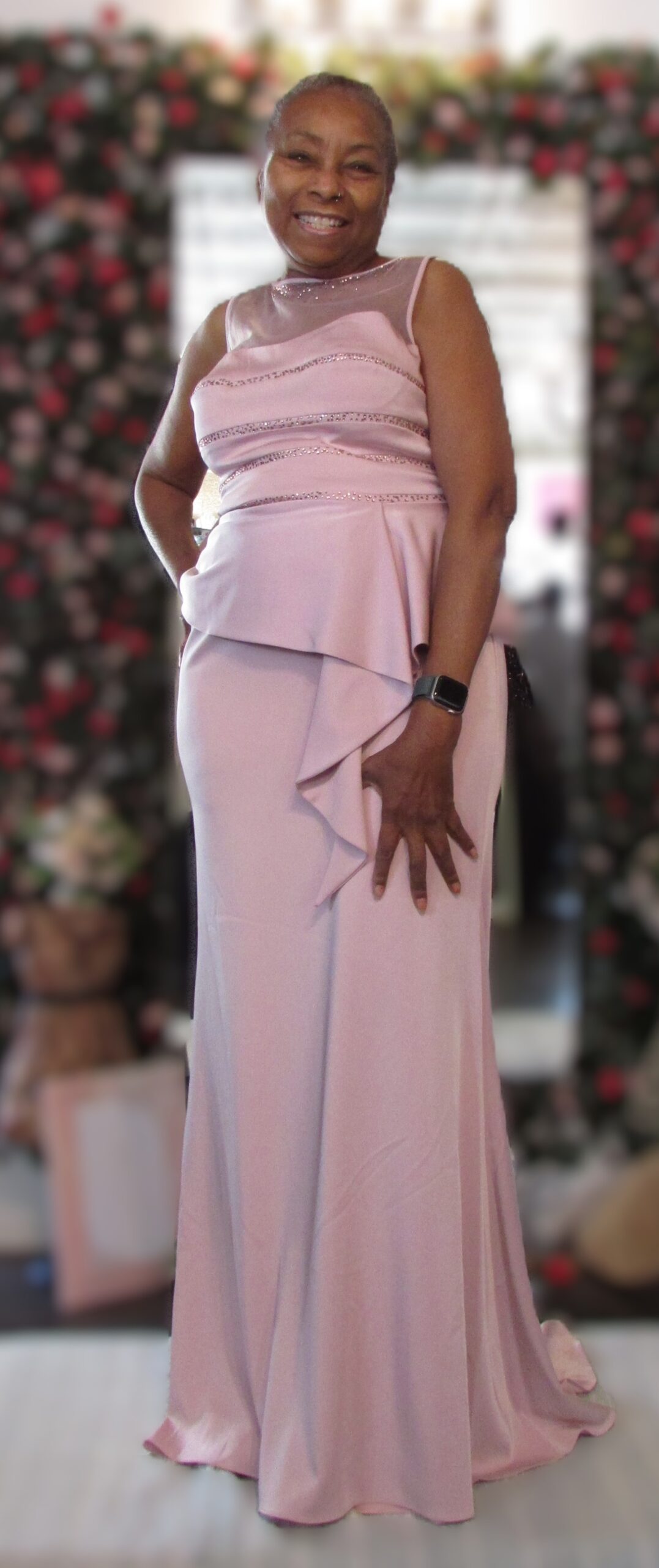 Montage by Mon Cheri Pink Gown Size 10