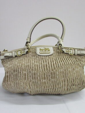 Coach Vintage Ivory Tote Bag Purse