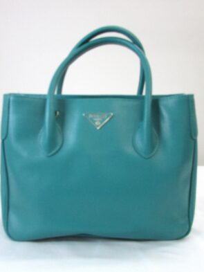 Peruzzi Vintage Aqua Handbag