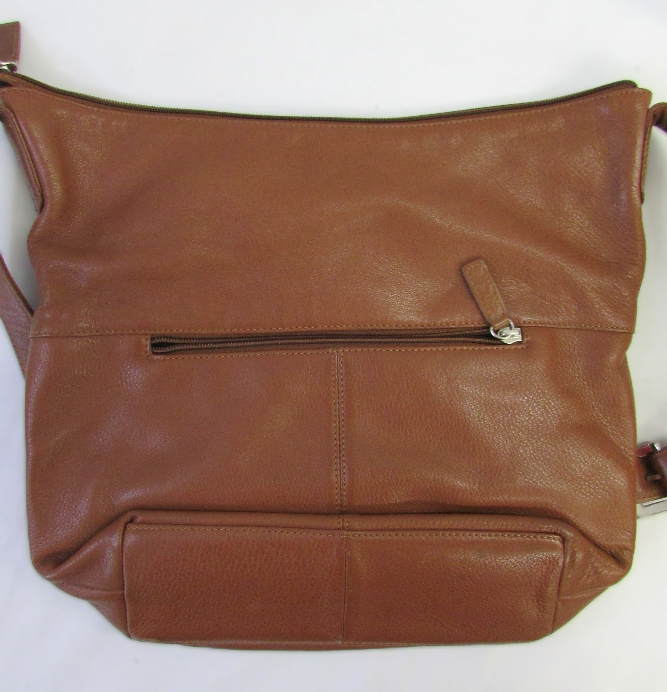 Stone Mountain Brown Leather Shoulder Bag - Image 4