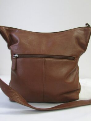 Stone Mountain Brown Leather Shoulder Bag