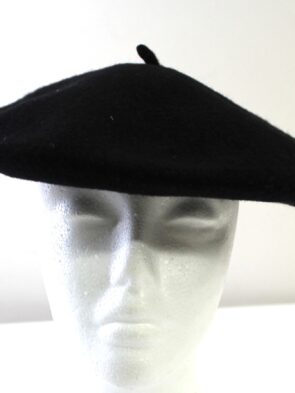 Talbots 100% Wool Black Cap