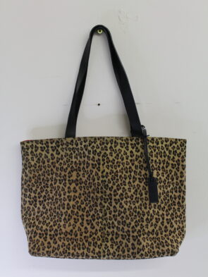 Unbranded Vintage Manmade Leopard Print Shoulder Bag