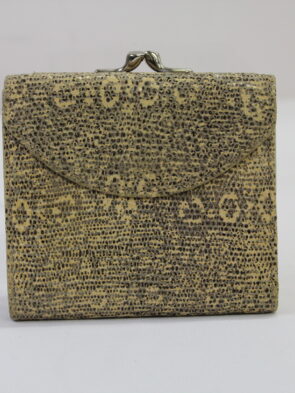 Nieman Marcus Vintage Genuine Snake Skin Bi Fold Wallet