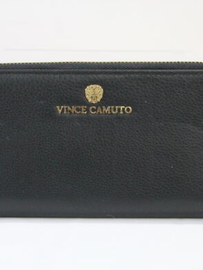 Vince Camuto Black Bi Fold Wallet