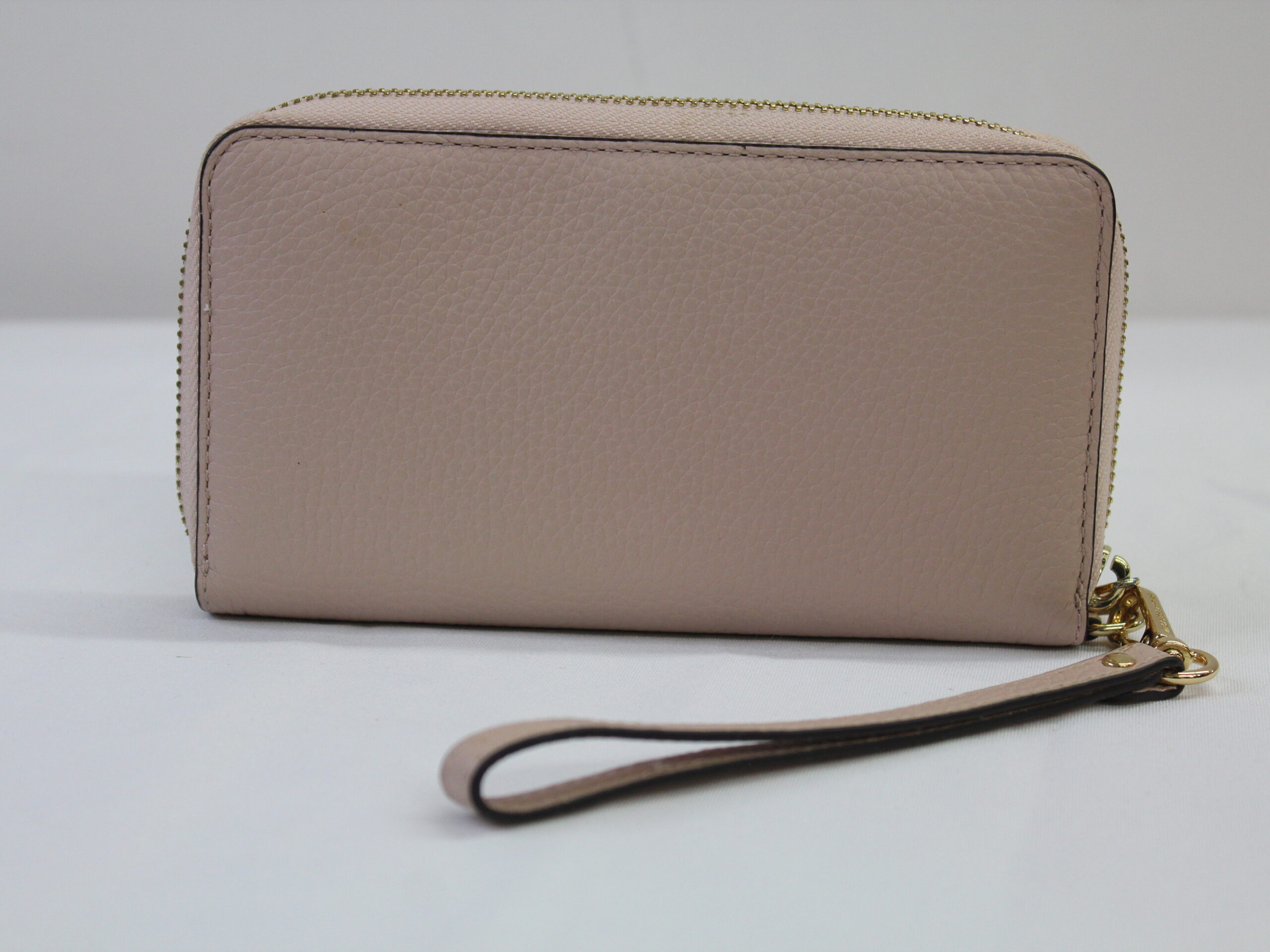 Michael Kors Champagne Bi Fold Wallet - Image 3