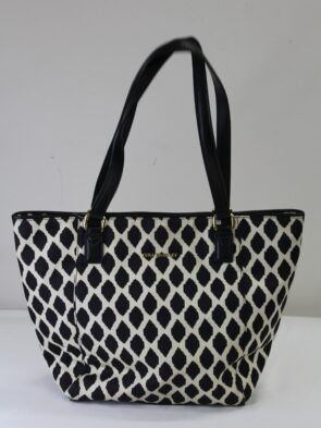 Vera Bradley Vintage Black & White Shoulder Bag