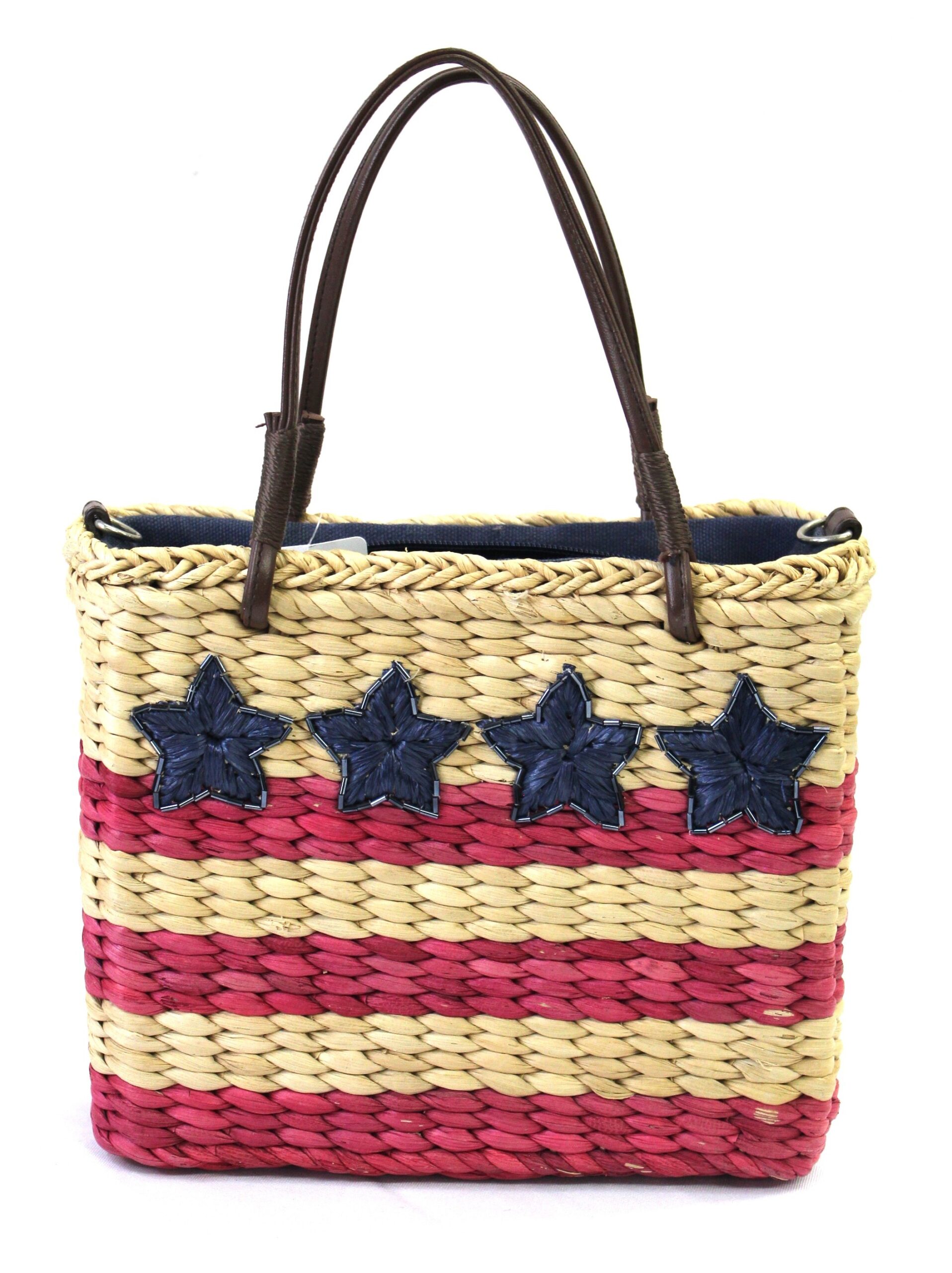 Sonoma Vintage Wicker Shoulder Bag Purse