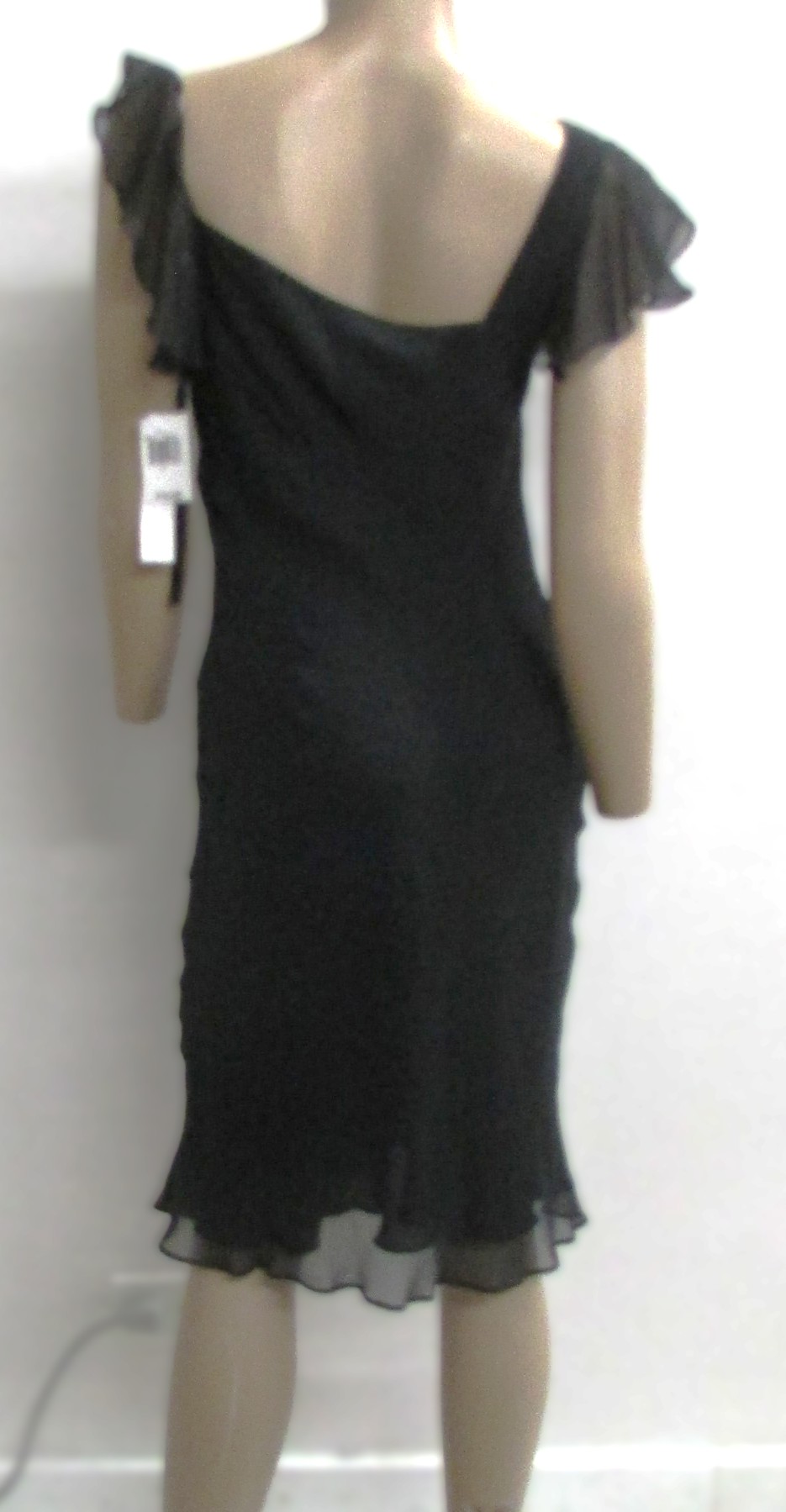 Redux Philip Dicaprio Petite Vintage Black Evening Dress Size 8 - Image 2