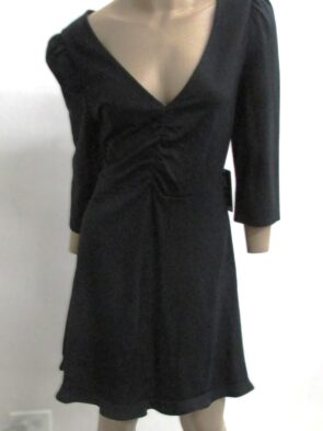 Express Vintage Black Long Sleeve Dress Size L