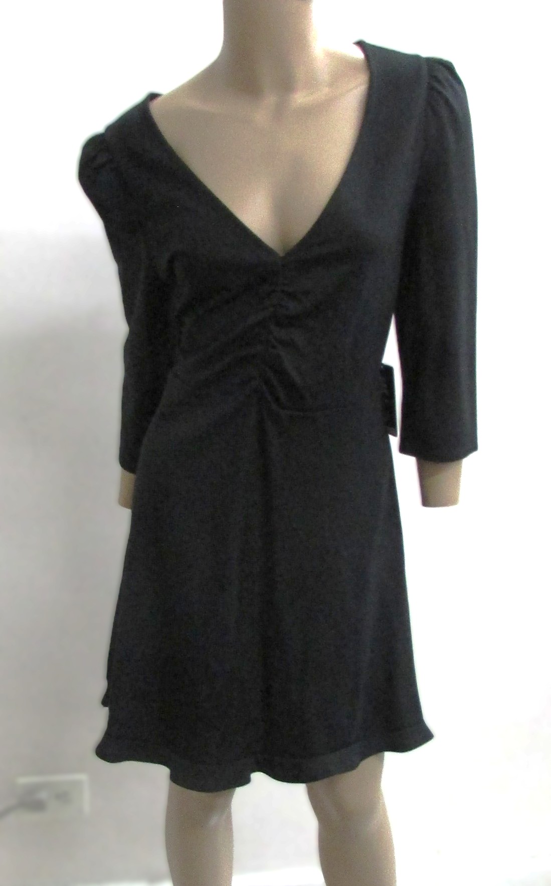 Express Vintage Black Long Sleeve Dress Size L