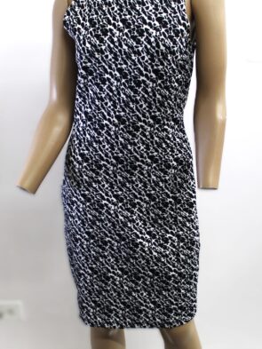 H&M Vintage Black & White Print Dress Size S