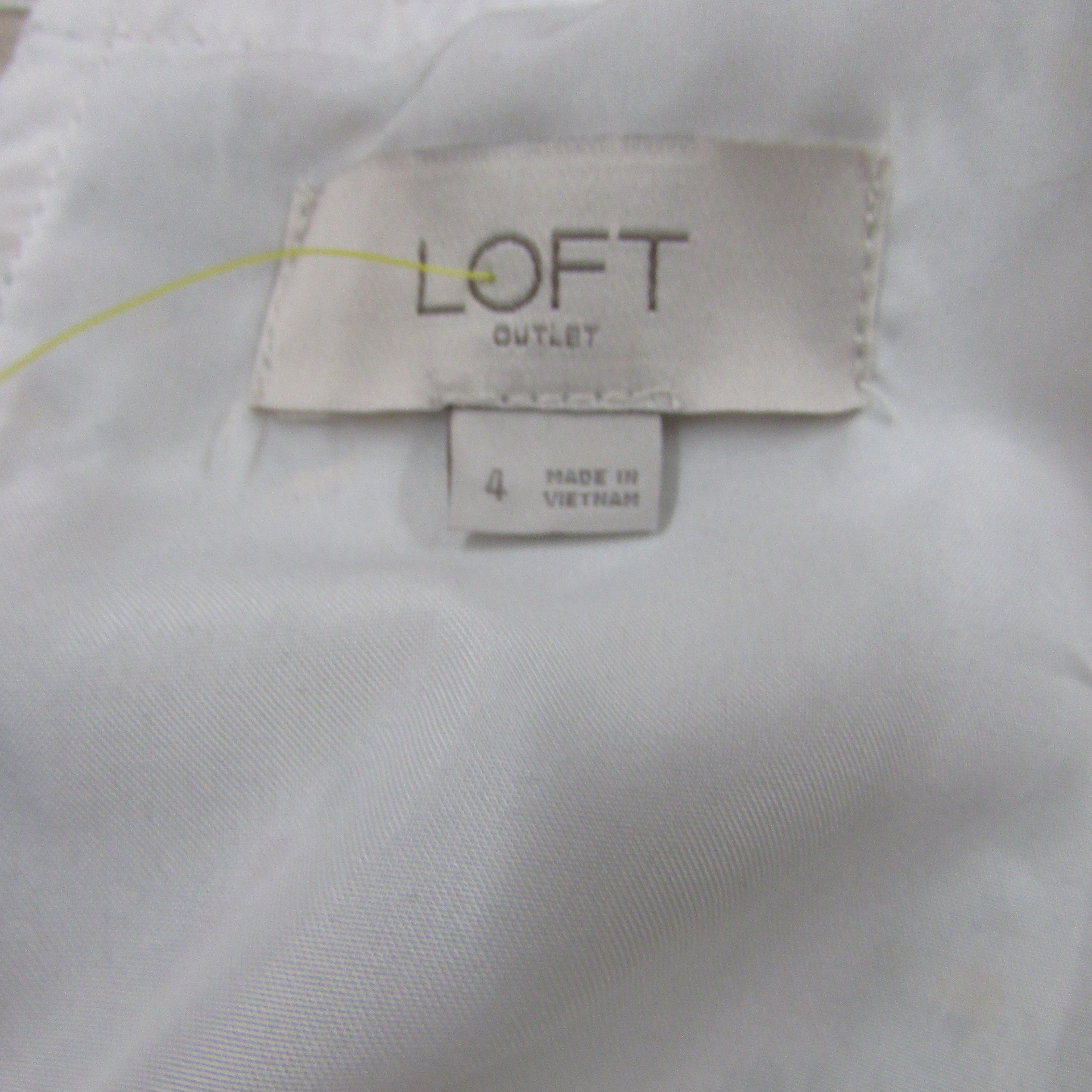 Loft Vintage Summer Dress w Floral Print Size 4 - Image 3