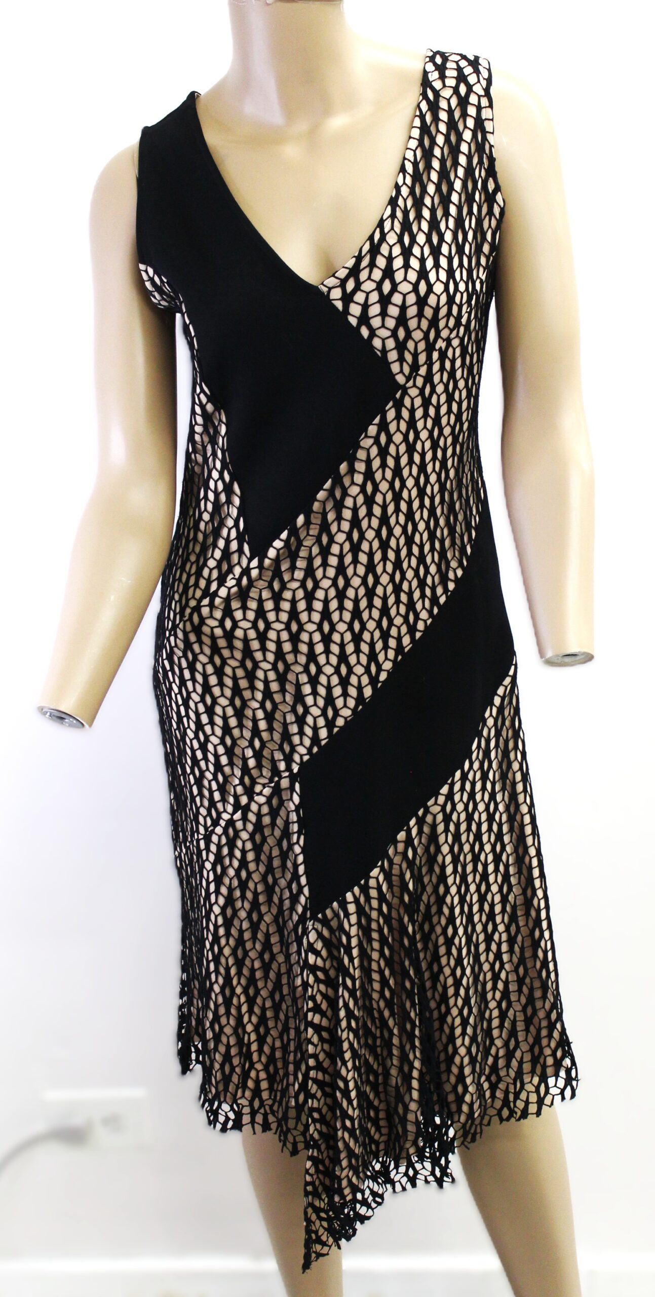 Jolibel Vintage Black Sleeveless Dress Size 6