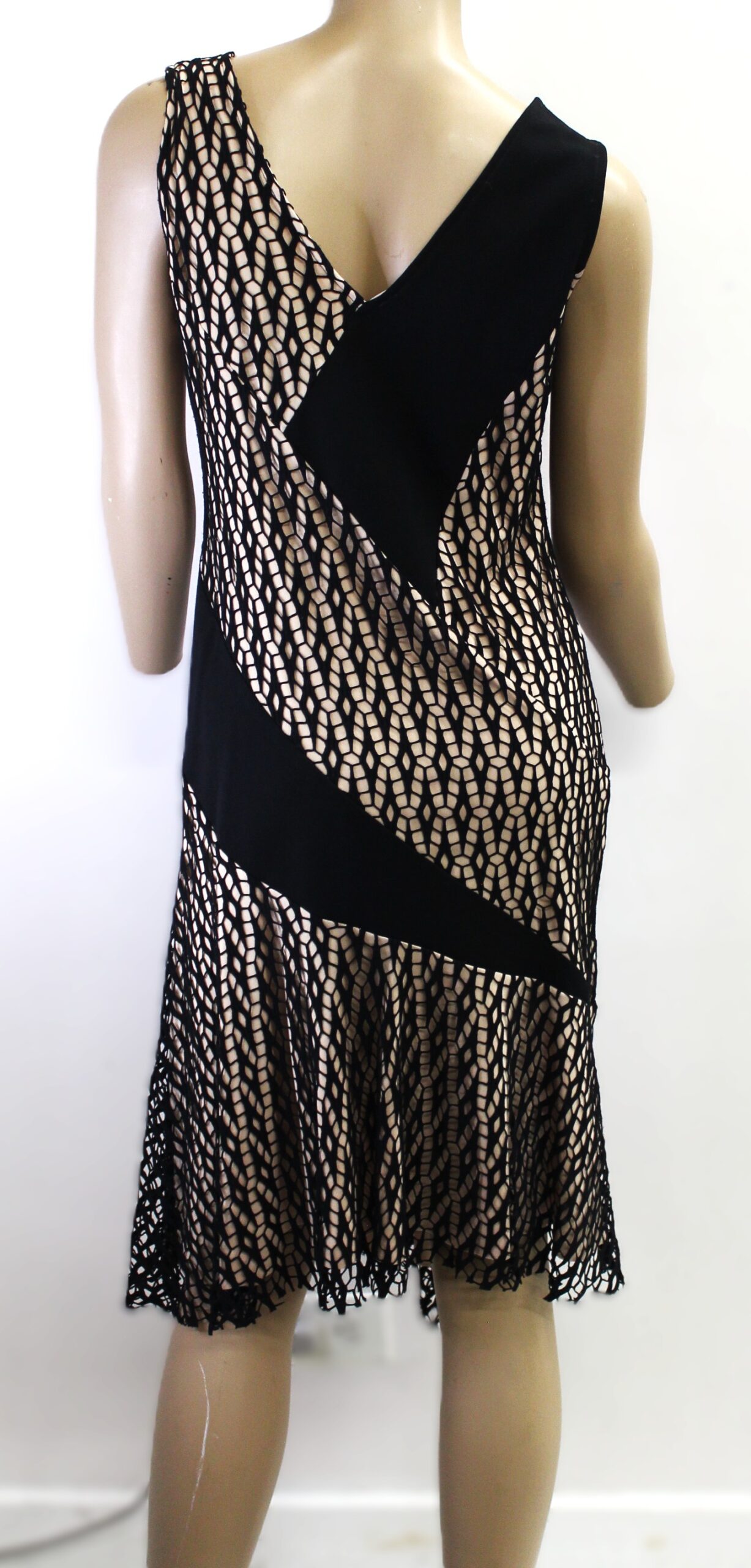 Jolibel Vintage Black Sleeveless Dress Size 6 - Image 3