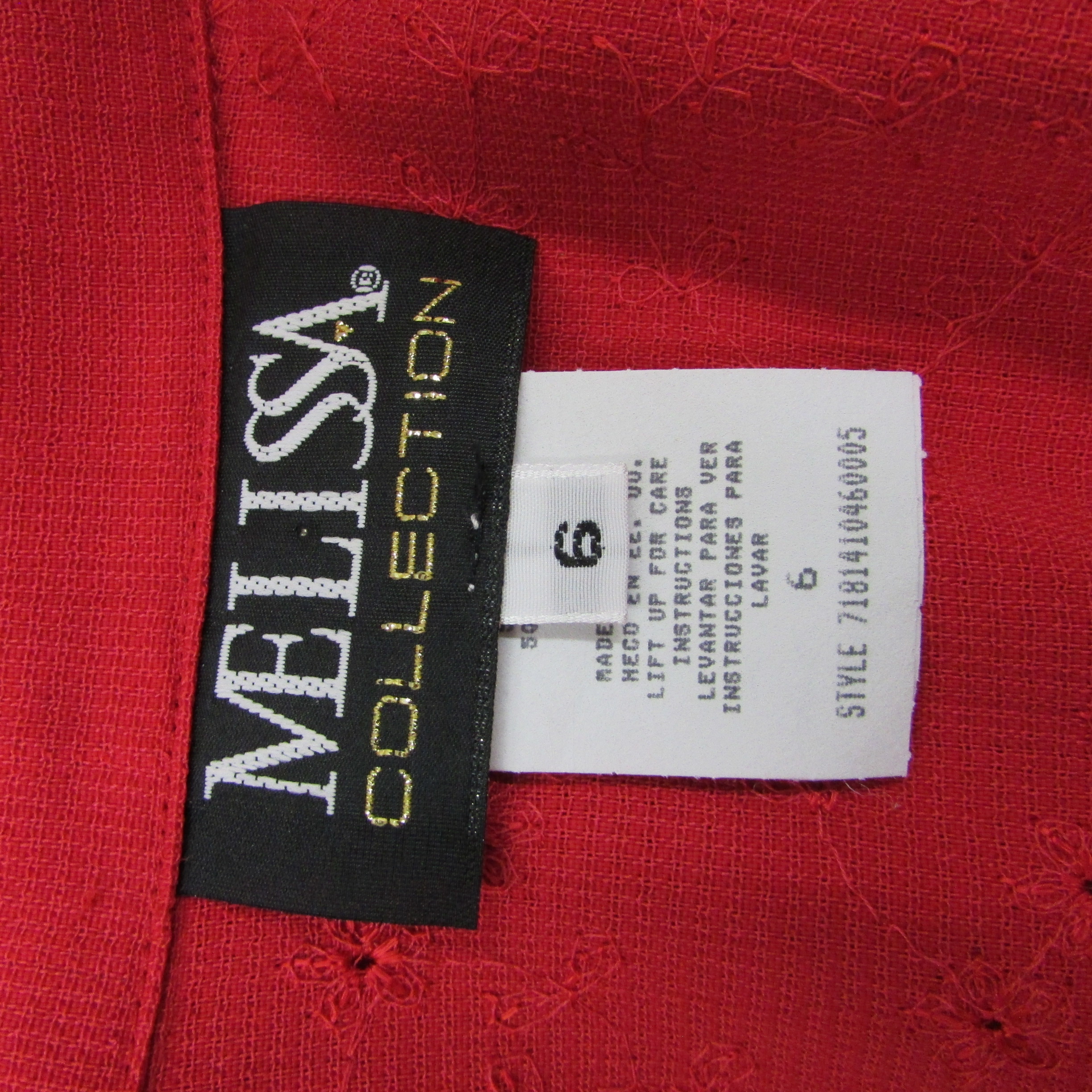 Melissa Collection Vintage 90's 2 piece Dress and Jacket Set Size 6, NWT - Image 3