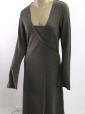 Horny Toad Vintage Brown Crewnek Dress Size Medium