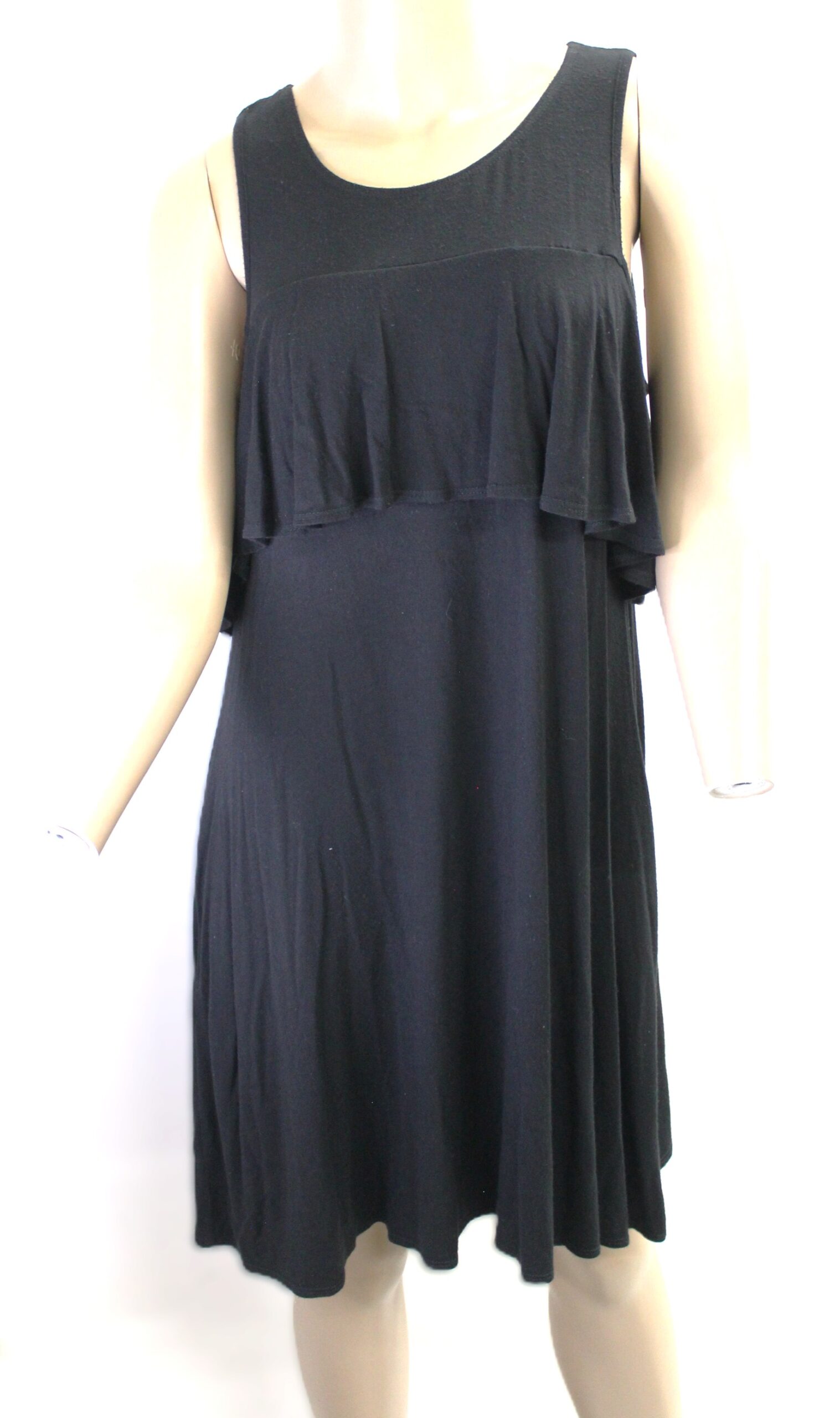 Socialite Vintage Black Sleeveless Dress Size M
